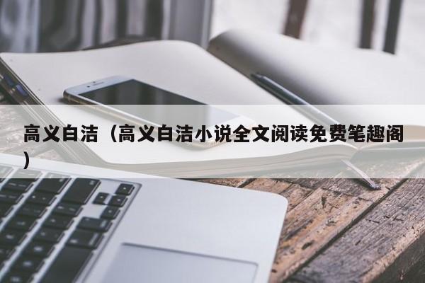 高义白洁(高义白洁小说全文阅读免费笔趣阁)
